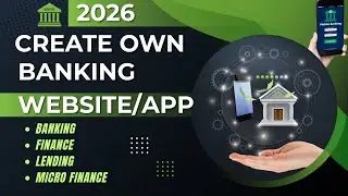 Create Banking Website | Make Online Banking Website | Build Ebanking Website | Mobile Banking /2026