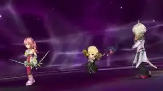 DFFOO GL (Cerberus Raid - Let Slip Hell's Hound CHAOS) Serah, Papalymo, Y'shtola