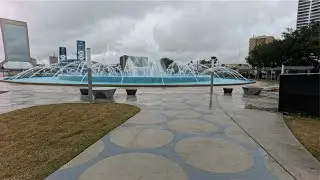 Friendship Fountain to Downtown Walk, Jacksonville, FL