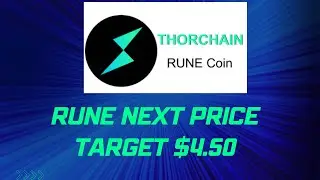 Rune Crypto price prediction. Thorchain is heading to $4.50. Find out how by clicking the video!