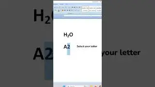 Subscript & Superscript in ms word #words #wordtricks #msword #ytshorts #viralvideo