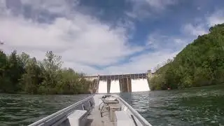 8 Gates open At Norfork Dam - Pool's Adv.