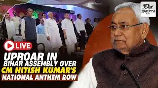 [Live] Uproar in Bihar Assembly over CM Nitish Kumar's national anthem row
