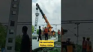 Foot over Bridges| Construction|Railway station| shorts|| shortsvideo||