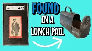 Lunch Pail Find of rare tobacco baseball cards! T210 Shoeless Joe Jackson, T206 Ty Cobb & Cy Young!