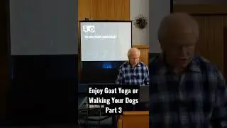 Diabetes 2 Enjoy Goat Yoga or Walking Your Dog Part 3 #diabetes #walking #exercise #attitude