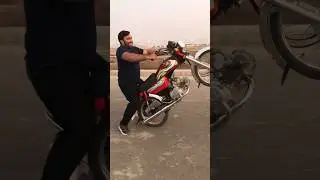 One wheeling on CD 70#wheeling #1wheeling #topspeed
