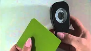 How To Round Cardstock Corners With A Circle Punch