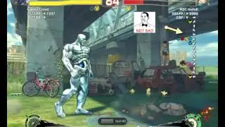 SSF4AE Games Creed {Seth} VS MZC Mehdi { Cammy} a Spammer spoted !!