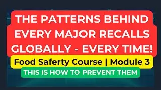 How Food Safety Really Fails | The Patterns Behind Major Recalls (Module 3)