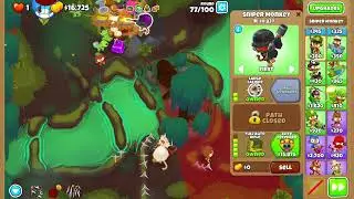 Bloons TD 6 - Bloonarius Prime - CHIMPS w/Axis of Sniper & Super Glue