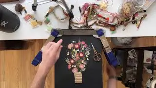 BLOOMING BOUQUET- Hand Embroidery by Walker Boyes