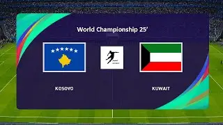 Kosovo vs Kuwait | Football Apocalypse | World Championship 25'
