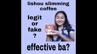 Lishou slimming coffee! Effective ba? Legit or fake? | Mommy joyce