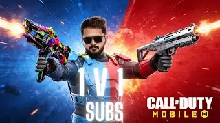 Live CODM Rank Push 🔴 | 1v1 With Subscribers ⚔️    | FREE BP Giveaway 🎉 @callofdutymobile