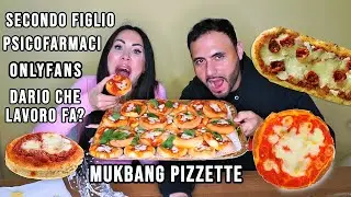 ONLYFANS - PSICOFARMACI - SECONDO FIGLIO - DARIO CHE LAVORO FA? | MUKBANG PIZZETTE !!!