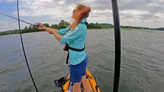 Nimisila Reservoir with Hobie Lynx - Kayak Bass Fishing Tournament -Buckeye Kayak Fishing Trail