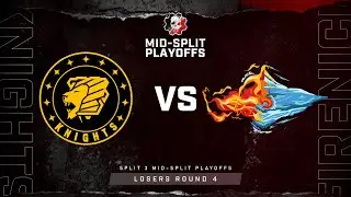 Pittsburgh Knights vs Fire N Ice | Losers Semifinals | Split 3 Mid-Split Playoffs