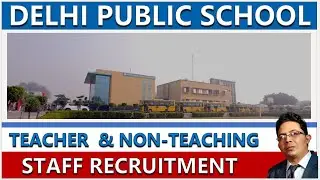 DELHI PUBLIC SCHOOL II TEACHER RECRUITMENT 2026 II TEACHING JOB II PGTII TGT II PRT II DPS Firozabad