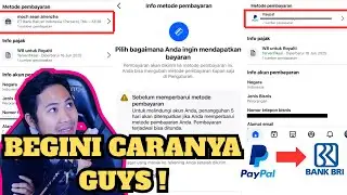 Cara Ganti Metode Pembayaran PayPal Jadi Rekening Bank BRI Di Facebook Pro !