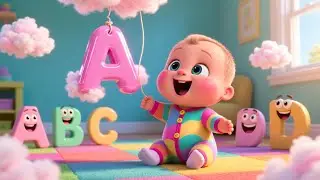 Baby’s Bubblegum Alphabet 🍬🔤 | Learn ABC Song for Kids | Sing Along