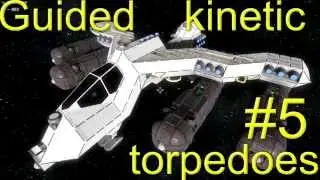 Space Engineers. Guided kinetic torpedo #5.