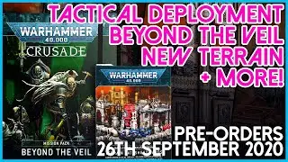 Beyond the Veil and Tactical Deployment are released with NEW terrain for Warhammer 40k