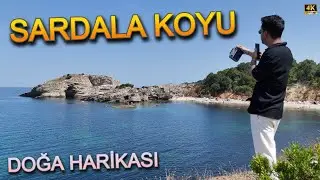 DOĞA HARİKASI SARDALA KOYU TANITIMI | DRONE &Ccedil;EKİMİ G&Ouml;STERİMİ 4K