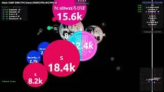 Agar.io- Tournament round Saints⾤ vs. Seventh Circle 7C