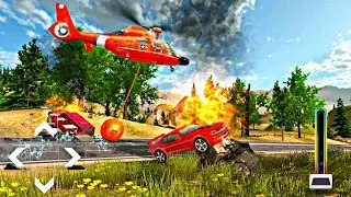 Helicopter Rescue Simulator Games Car Chasing by Helicopter #gameplay @AdventureProGames