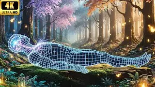 432Hz + 528Hz + 741Hz | Enter a Healing Sleep Trance: Stress Release, Total Energy Recharge
