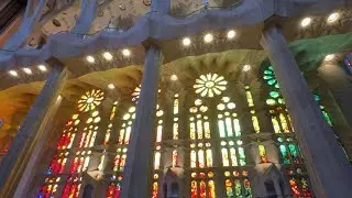Inside the Sagrada Familia