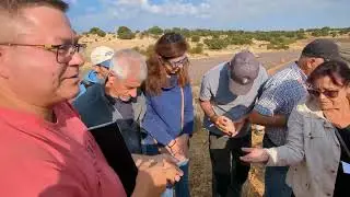 Fósiles y dolinas en Alcolea