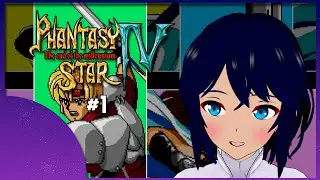 Phantasy Star IV #1 - Can we finally stream this this time? | #Vtuber !helpluna