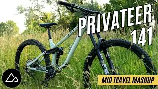 Privateer 141 Review: An Aggressive Trail Bike Under $4000 [Mid-Travel Mashup]