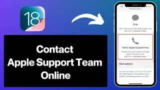 How To Contact Apple Support Online