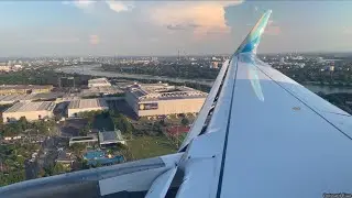 Eurowings Europe Airbus A320-214 LANDING at Dusseldorf Airport