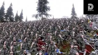 17.000 Footmans vs 13.000 Chuck Norris- Ultimate Epic Battle Simulator 2- UEBS 2