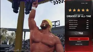 WWE 2K25 Hulk Hogan vs Andre The Giant.