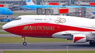 [4K] 16 INSANE Boeing 747 TAKEOFFS AND LANDINGS at Schiphol Airport Amsterdam 🇳🇱✈️
