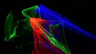 Relaxing Laser Light Show, Volume 2 (Laser Patterns Refract Through Glass)
