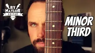 The minor third interval on guitar - guitar fretboard theory