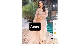 Review of online shopping of Azure replica dress from kurti bazar #youtube #lifewithfatimazahra