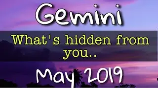 GEMINI *THE HIDDEN TRUTH/ENEMY..* MAY 2019 Tarot