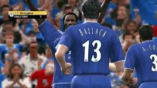 PES 6 (Original Season Patch 2006/2007) Chelsea - Man Utd.