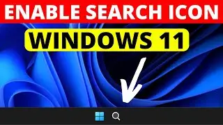 How To Enable The Search Icon On The Taskbar In Windows 11