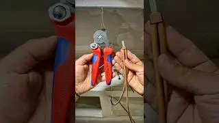Crimping 2x10mm&sup2; cables easily with the KNIPEX 97 53 14!