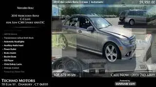 Used 2010 Mercedes-Benz C-Class | Techno Motors , Danbury , CT - SOLD