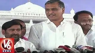 Minister Harish Rao Criticize Opposition Parties Over Assembly Walkout | V6 News