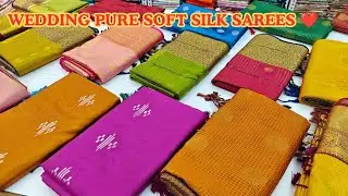 Pure Semi Silk Sarees with Customized Design🦋🥳 | Sri Deiva Mahal Tex #Elampillai #Sareelive